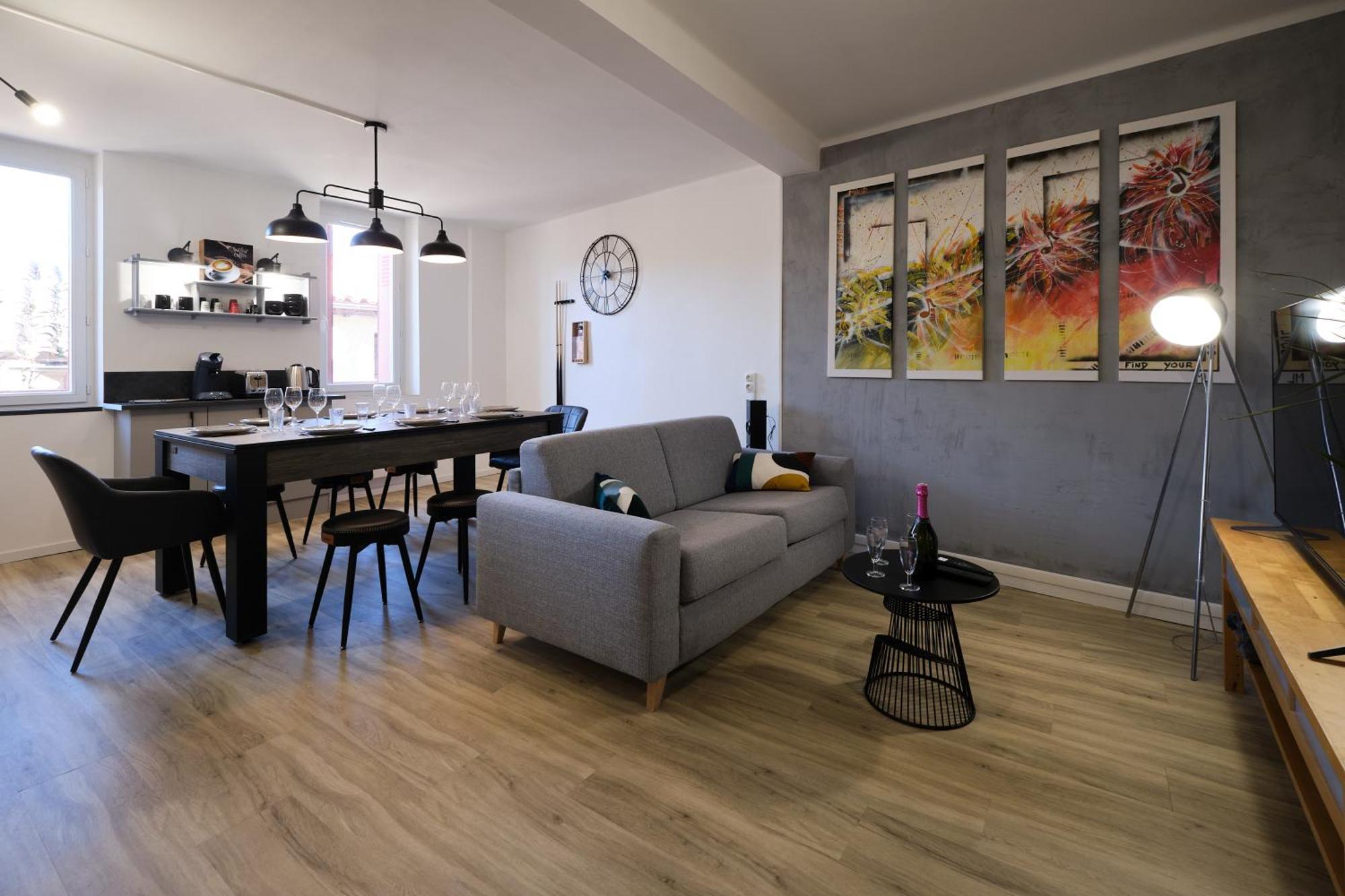 Magnifique*T4*Centre Ville*Wifi*Billard*Netflix* Limoux Ngoại thất bức ảnh